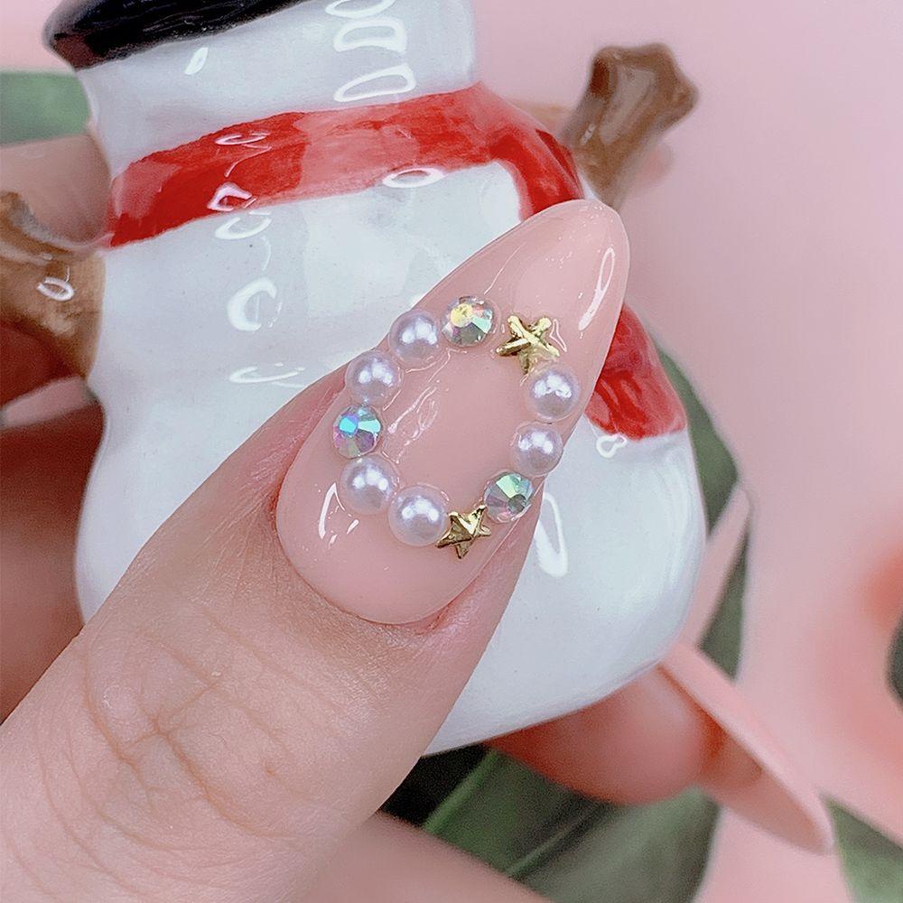Sơn Móng Tay Dạ Quang Nhiều Màu Sắc|Thiết Kế Đinh Tán Dễ Thương
