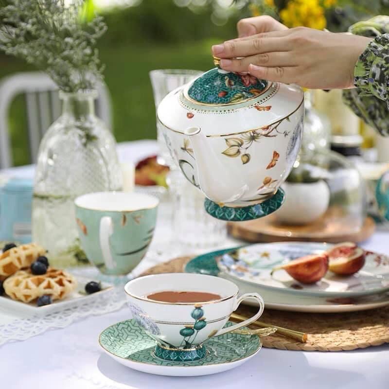 Set trà chiều phong cách vintage Anna cao cấp