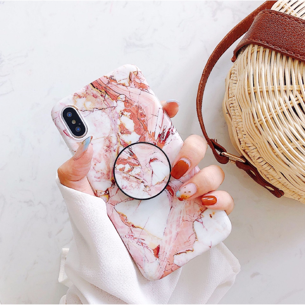 Ốp lưng họa tiết đá hoa cương cho iPhone 6/6S/6S+/7/8/7+/8+/X/XSmax/XR/XS | BigBuy360 - bigbuy360.vn