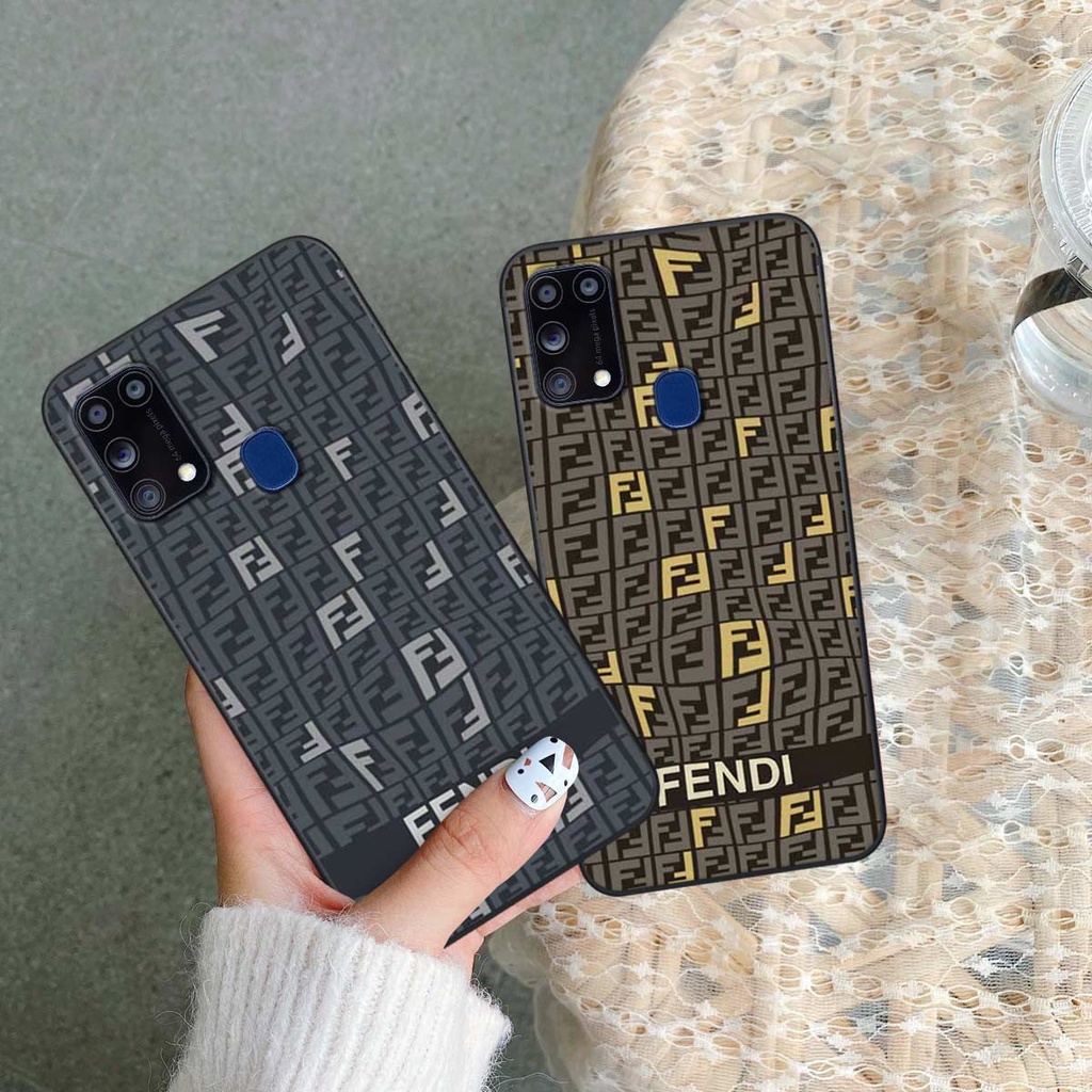 Ốp lưng điện thoại Samsung M31 fendy, búp bơ rì, kaws thời trang, vỏ ốp thời trang rẻ đẹp