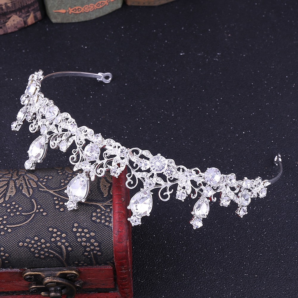 Vương Miện Đính Đá 5 Màu Sắc Xinh Xắn Cho Nữ