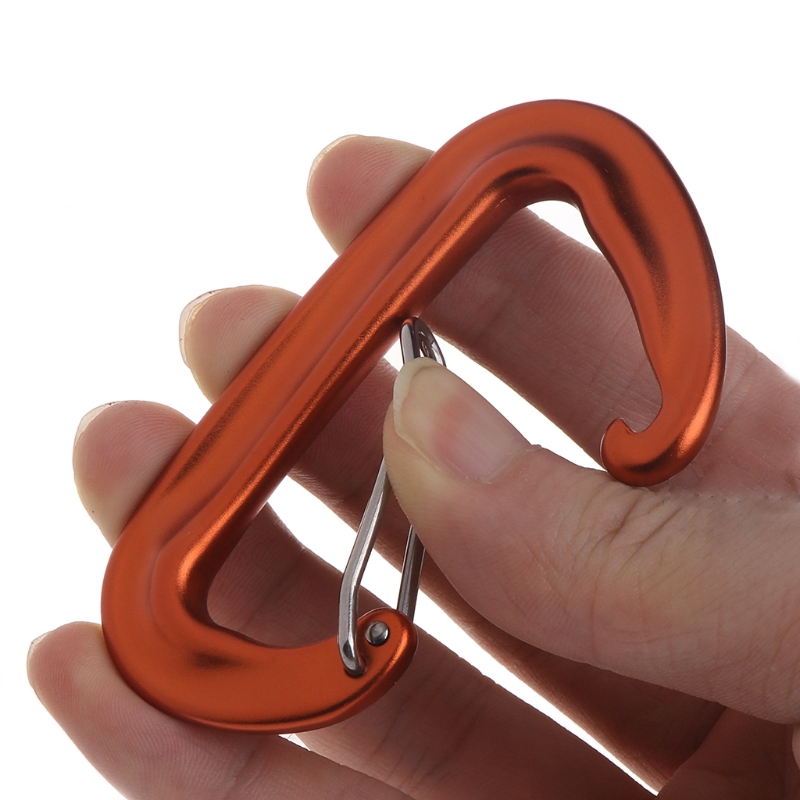 ★yong♣  Aviation Aluminum 12KN Hammock Safety Balance Carabiner Clasp Camping Outdoor
