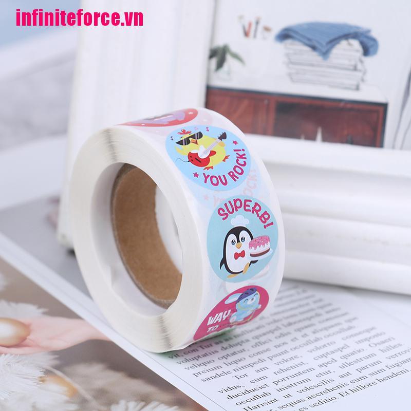 Bộ 500 Miếng Dán Dễ Thương Trang Trí