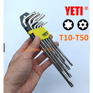 Bộ lục giác bông 9 cây yeti