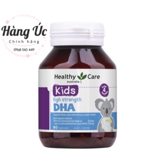 Dha healthy care - for kids dha cho bé 60 viên