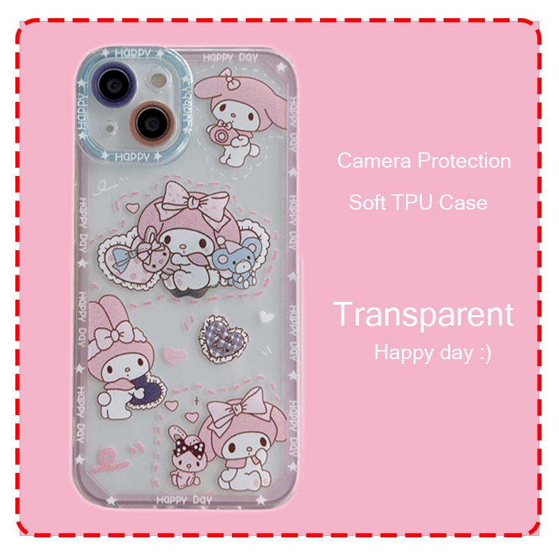 Ốp Điện Thoại Họa Tiết Hoạt Hình Kuromi Cho iPhone 14 Plus Pro Max 13 12 11 Pro Max X XR XS Max 8 7 Plus SE 2020