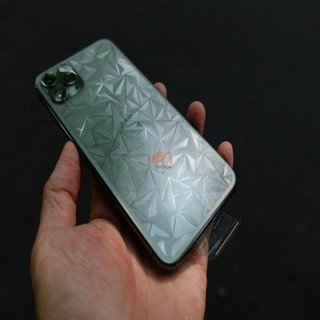 [Mã ELHA9 giảm 15% đơn 50K] Dán lưng vân 3D kim cương iPhone 11 Pro Max