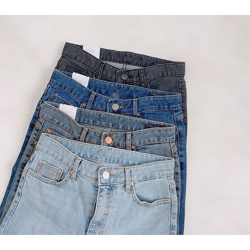 Quần Bò Ôm Sát Dark Part 9 Straight Fit Skinny J-BLIN