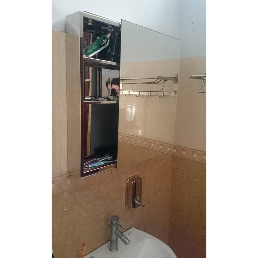 Tủ gương Inox đa năng cửa lùa Eurolife EL-CB04-57