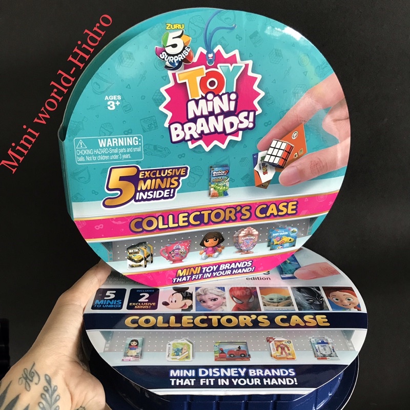 Hộp đựng đồ chơi toy mini brands case trứng bất ngờ chính hãng phiên bản Surprise Mini Disney và toy