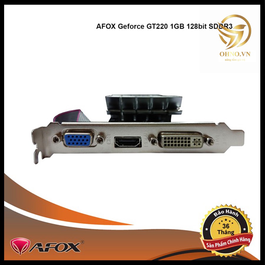Card Màn Hình VGA AFOX GT220 Card Đồ Họa 1G Rời Cho Máy Tính PC - OHNO VIỆT NAM | BigBuy360 - bigbuy360.vn