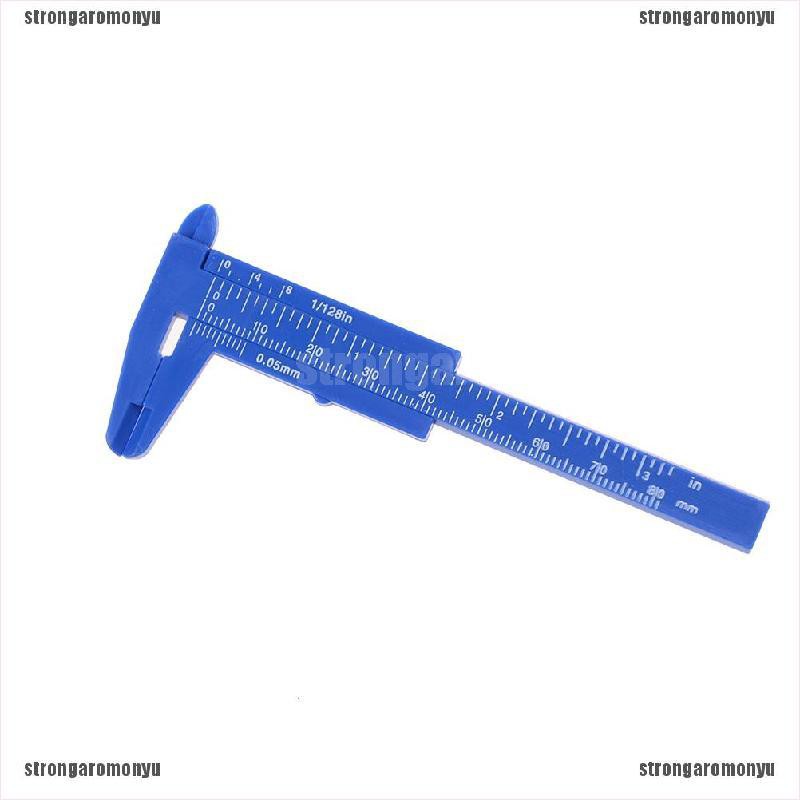 Thước Cặp Cơ Khí Mini 80mm Bằng Nhựa Chuyên Dụng