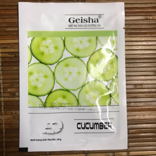 Mặt nạ dưa leo geisha alyna