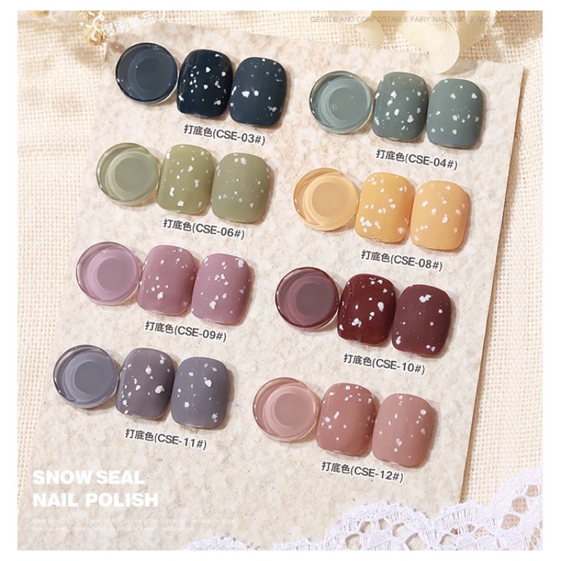 Sơn gel top bông tuyết dung tích 15ml