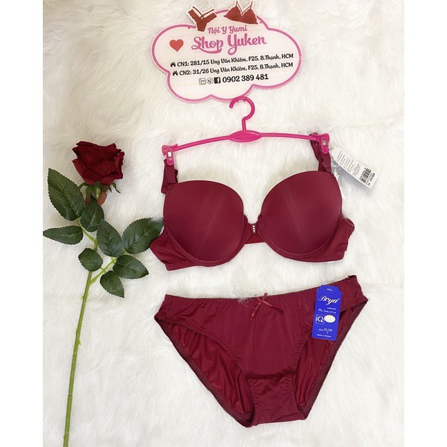 ♥️ Bộ Đồ Lót Nữ ♥️ Bộ Đồ Lót VNXK Siêu Nâng Tạo khe B001 Áo Ngực dày.Áo Lót Dày