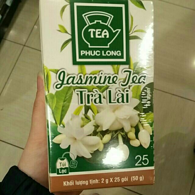 Trà hoa lài Phúc Long hộp 50g