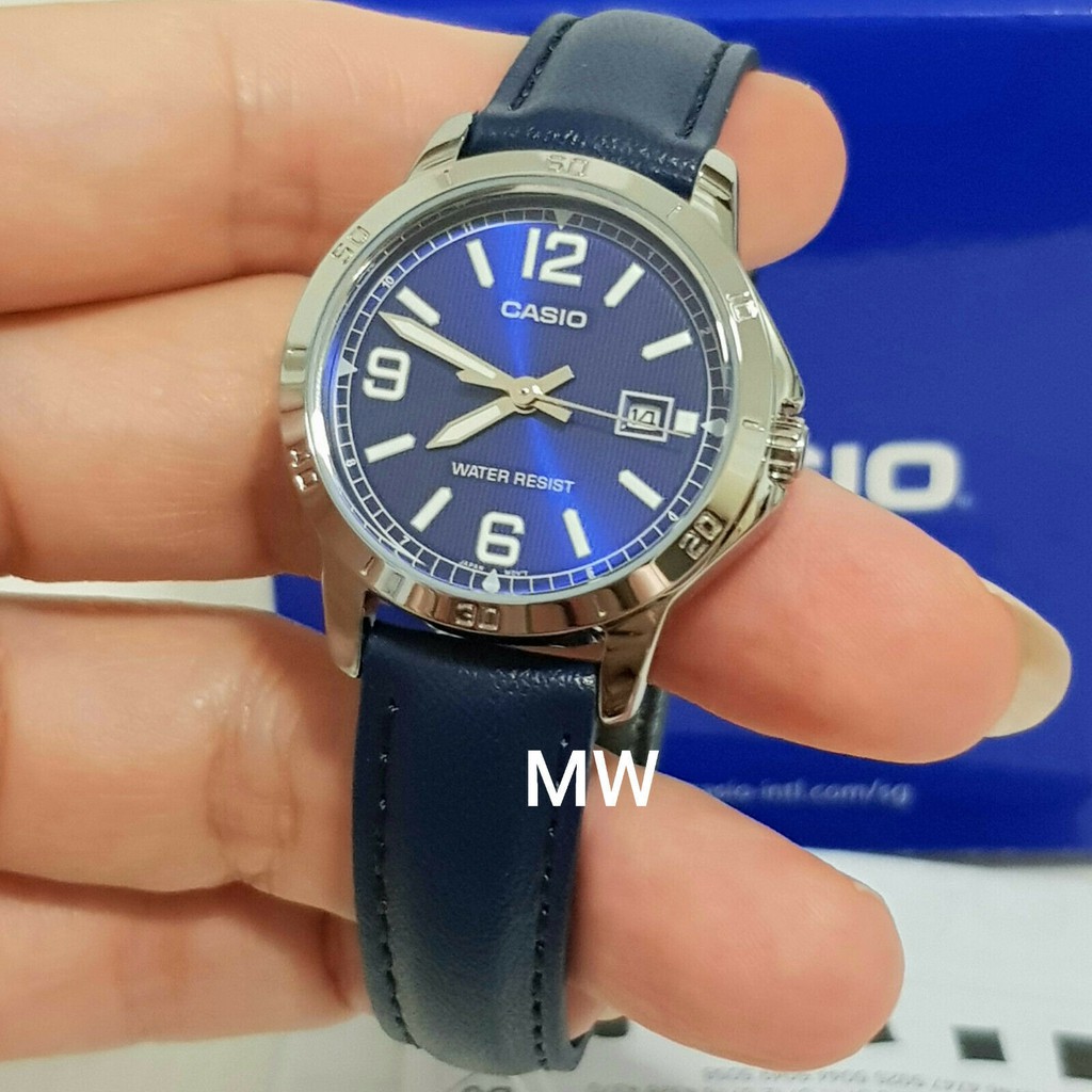 Đồng hồ nữ dây da Casio Anh Khuê LTP-V004L-2BUDF