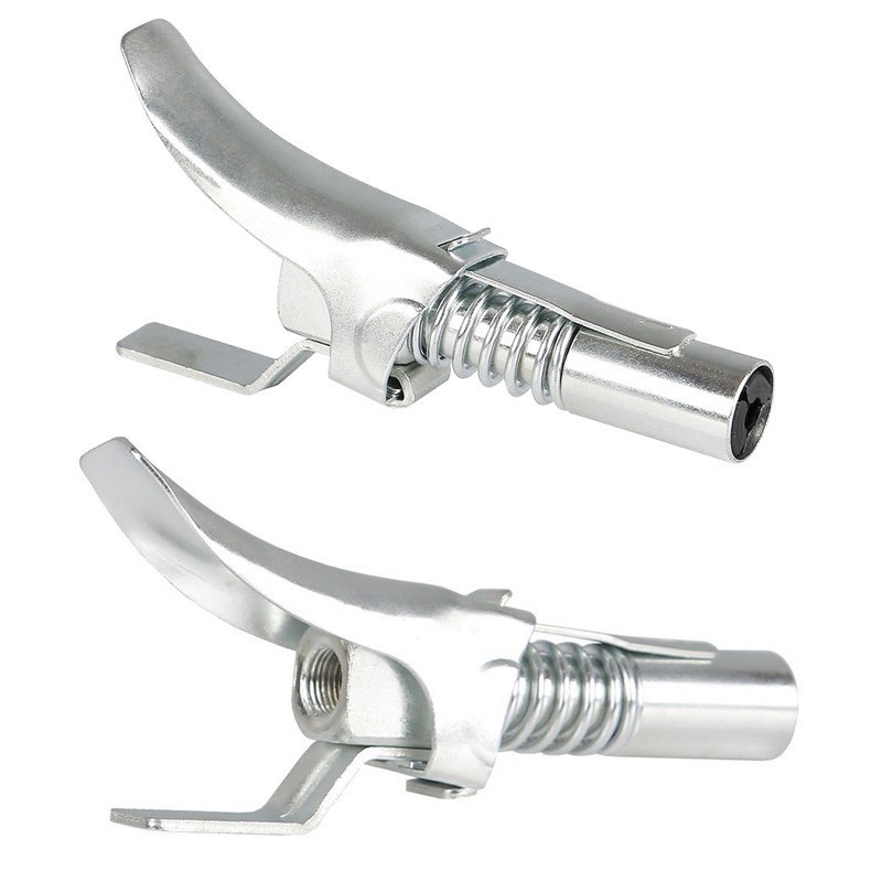 Đầu vòi bơm mỡ bôi trơn áp suất cao dạng kẹp khóa tiện dụng 1/8 NPT 10000PSI