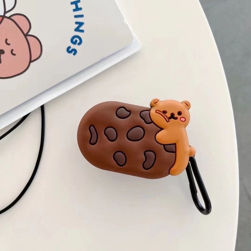 Vỏ Bảo Vệ Hộp Sạc Tai Nghe OPPO Enco Buds Hình Máy Chơi Game & Khủng Long