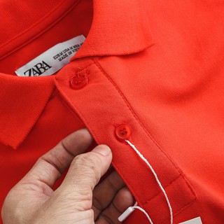 Áo thun có cổ POLO ZARA BASIC MAN 2021
