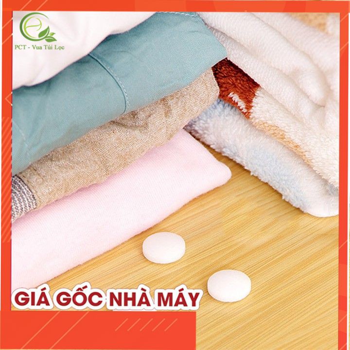 Viên long não băng phiến đuổi gián khử mùi tủ giày dép,tủ quần áo -VUA BAO BÌ