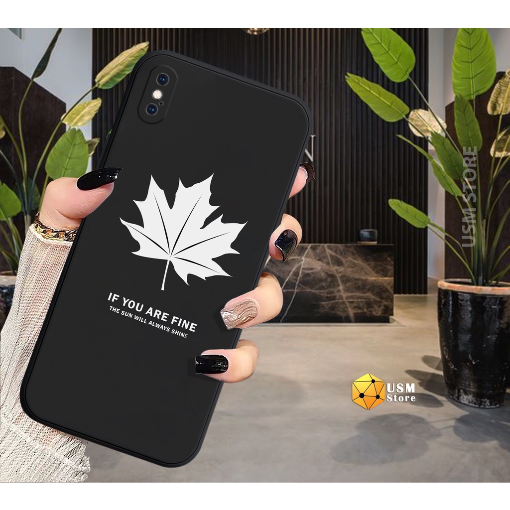 Ốp lưng iphone 6/6s/6plus/7/7plus/8/8plus/X/XS/XSmax/XR/11/11Pro/11Promax/12/12Pro/12Promax/12Mini/13/13Pro, in lá phong