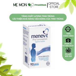 Menevit- viên uống tăng chất lượng tinh trùng nam giới - viên uống bổ tinh trùng