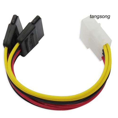 Cáp Chuyển Đổi Nguồn Điện 4 Pin Ide Molex Sang 15 Pin 2 Serial Sata