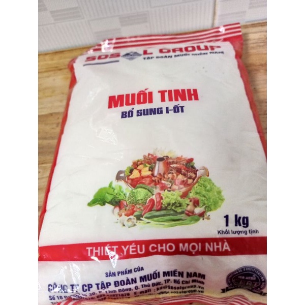 Muối i ốt 1kg ngon