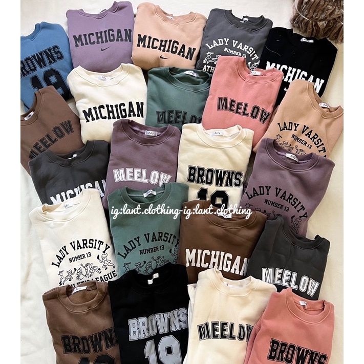 áo sweater nỉ bông nhiều hình | BigBuy360 - bigbuy360.vn