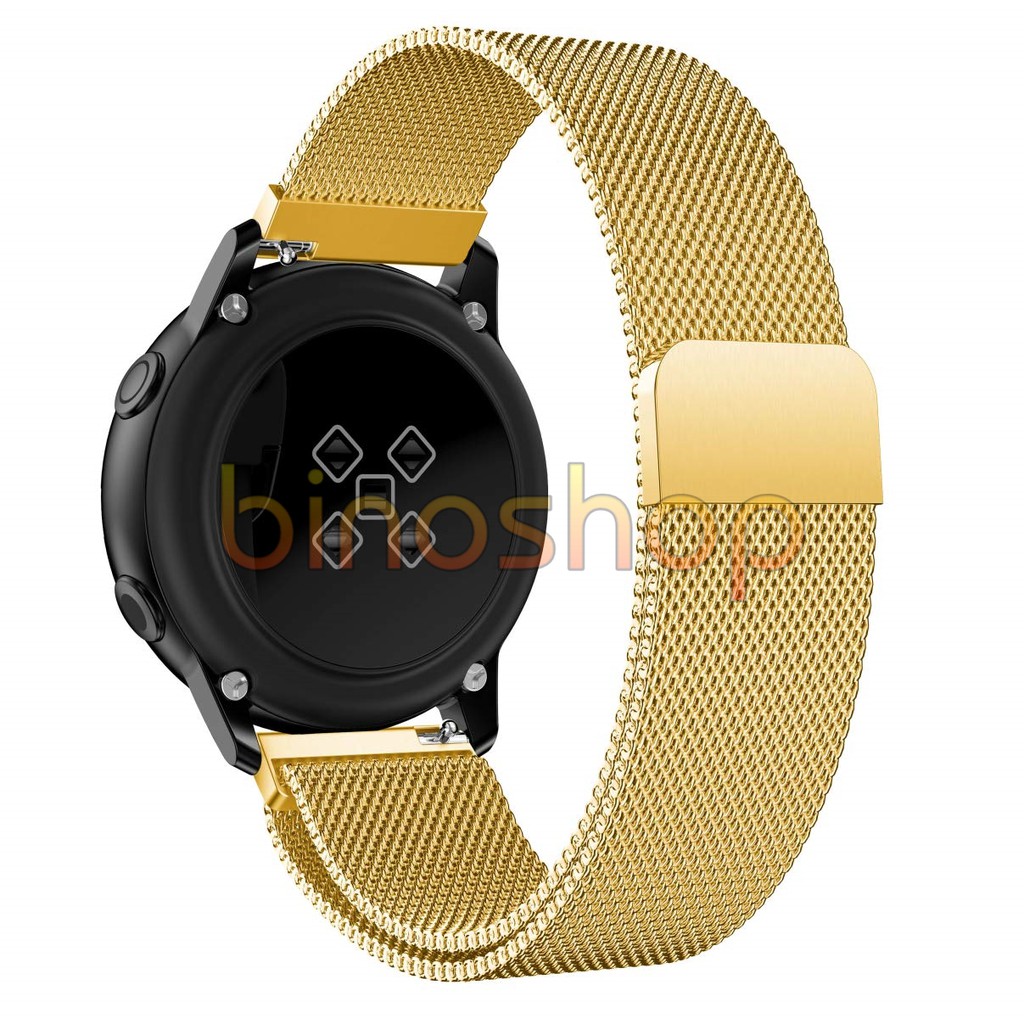 Dây đeo đồng hồ Samsung Galaxy Watch Active - Dây nam châm Milanese Loop thép không gỉ