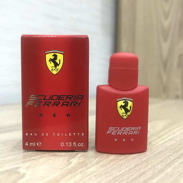Nước hoa nam Ferrari Scuderia Ferrari Red EDT 4ml