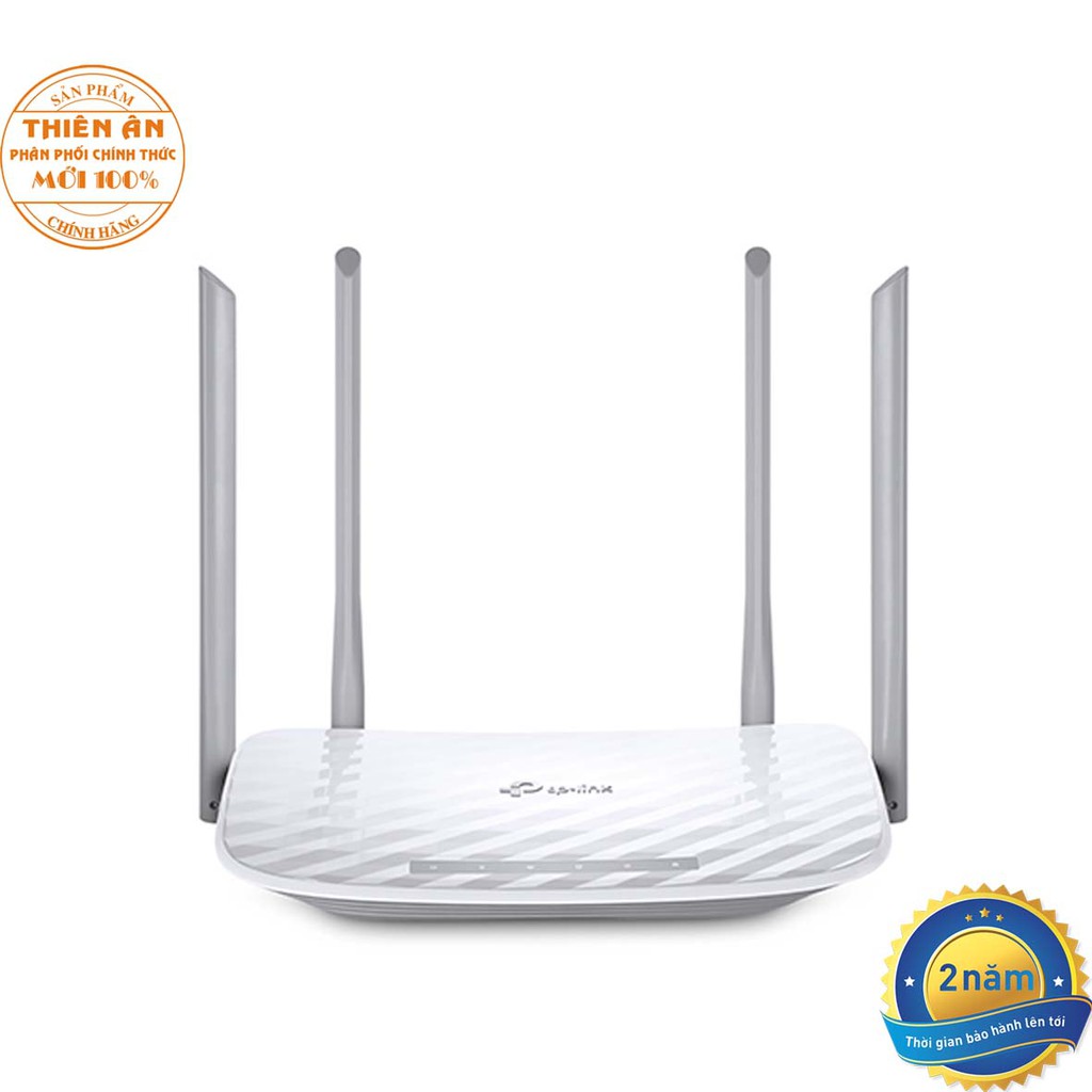 Bộ phát Wifi Router băng tần kép TP-Link AC1200 Archer C50, hàng chính hãng, bảo hành 24 tháng