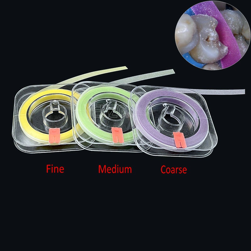 Cuộn Dây Mài Đánh Bóng Răng 6M Rộng 4mm Chuyên Dụng