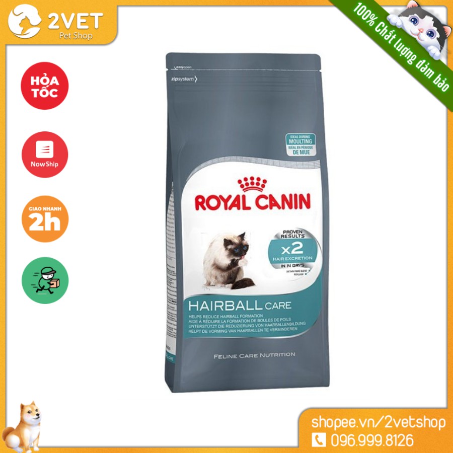 [Tiêu Búi Lông] Đồ Ăn Dành Cho Mèo - Hairball Care - Kiểm Soát Búi Lông - Hỗ Trợ Mèo Mọi Lứa Tuổi - Đồ Ăn Nhập Khẩu