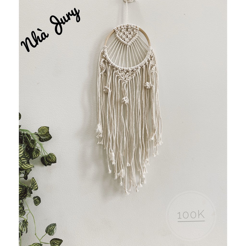 [Giá Ưu Đãi ] Dreamcatcher Macrame Trang Trí