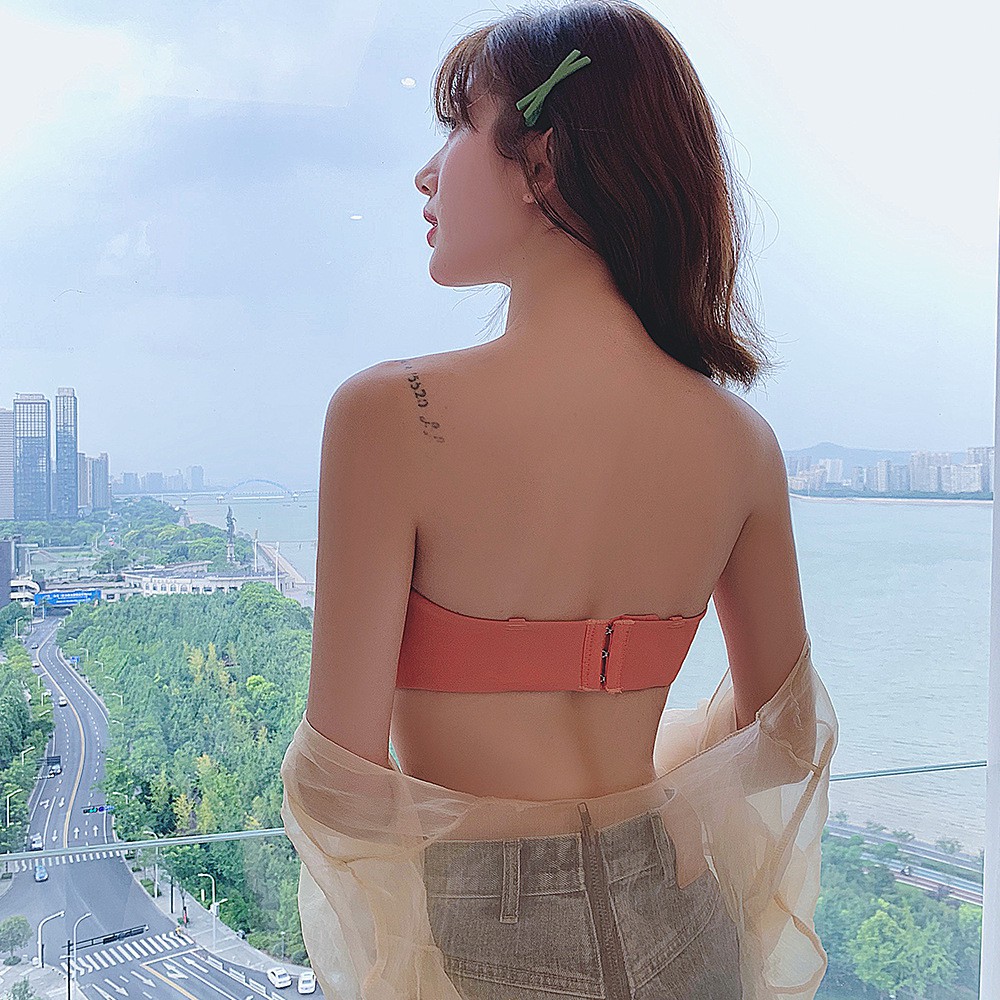 Áo lót nâng ngực tàng hình không dây không gọng không đường may chống trượt cho nữ | BigBuy360 - bigbuy360.vn