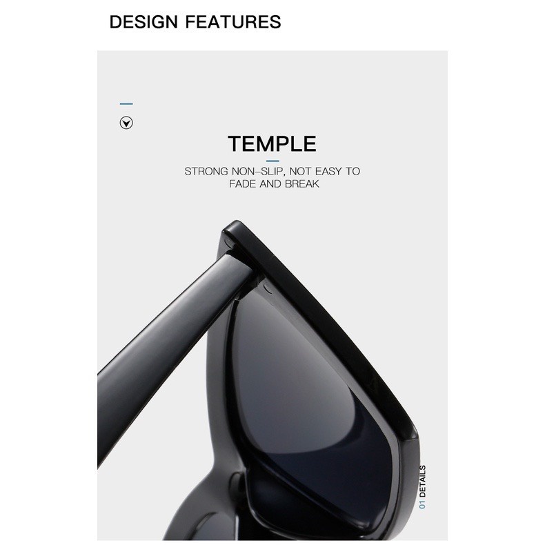 Kính mát thời trang nam nữ chống nắng tia uv400 thiết kế kiểu dáng mới phong cách Châu Âu