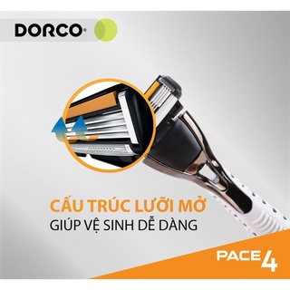 Dao cạo râu 4 lưỡi DORCO PACE 4