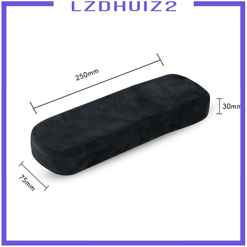 Bộ 2 Đệm Bọc Tay Vịn Ghế Ngồi Bằng Memory Foam Mềm Mại Co Giãn Tiện Dụng