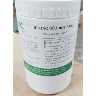 hương dừa mã lai dạng bột B9763 lon 1kg - bột hương dừa Malaysia . Siêu siêu thơmmm