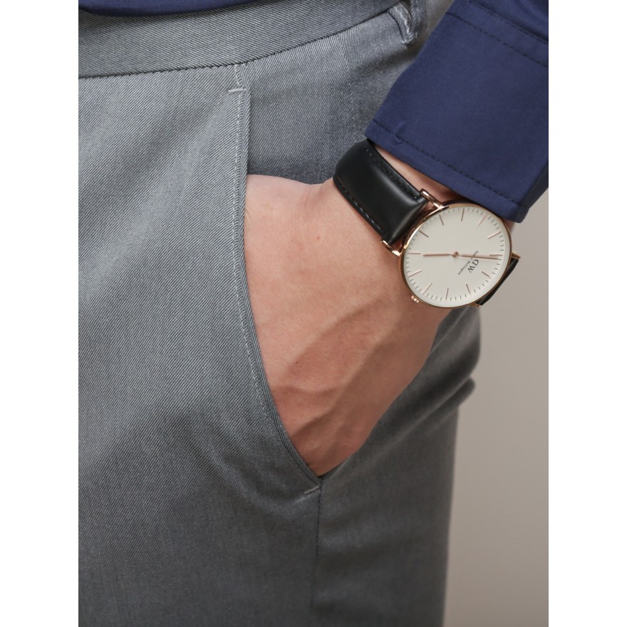 Quần Âu Nam Ghi Đậm Vải Tuyết Hàn Quần Tây Nam màu Ghi Đậm dáng Hàn Quốc | BigBuy360 - bigbuy360.vn