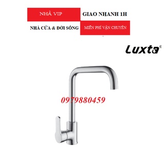 VÒI RỬA CHÉN NÓNG LẠNH LUXTA L3206NV, BẢO HÀNH 5 NĂM