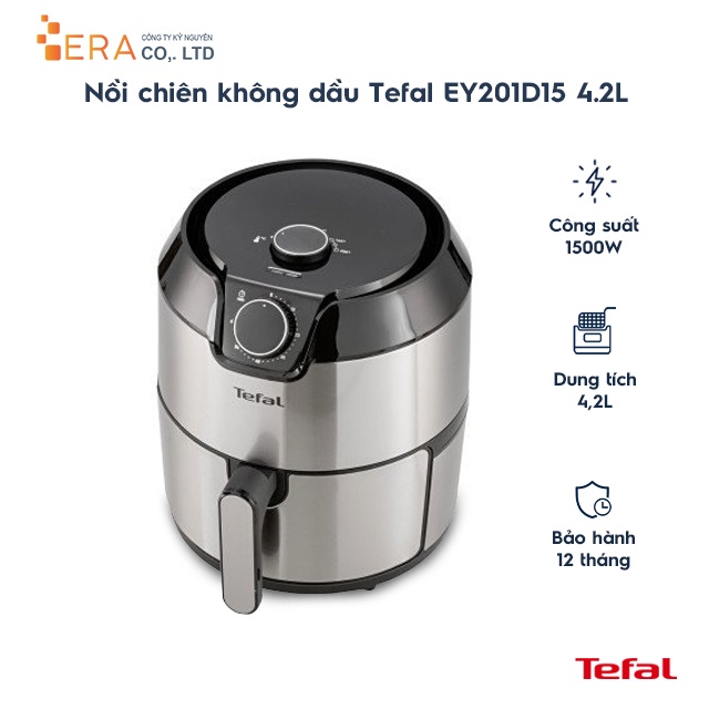 Nồi chiên không dầu Tefal EY201D15 4.2L
