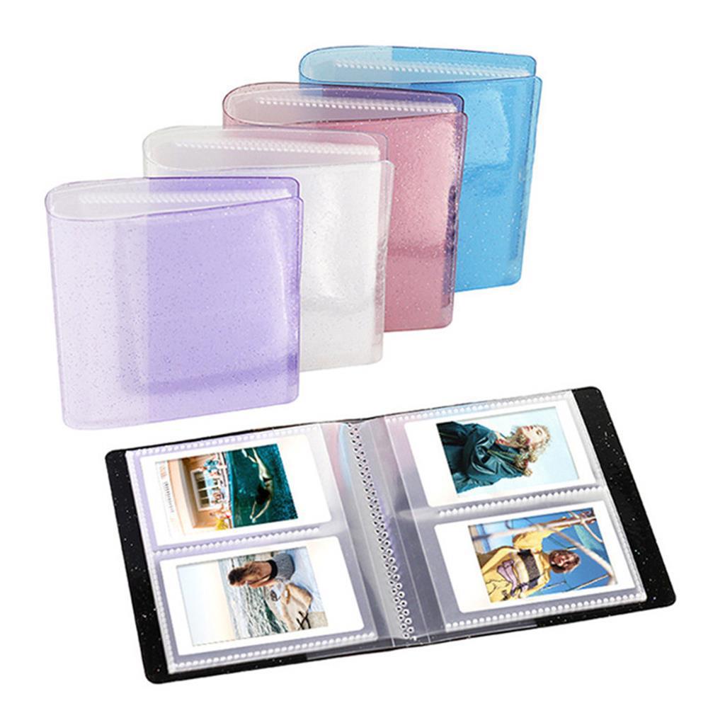 RAINBOW Album Đựng Ảnh 64 Ngăn Ốp