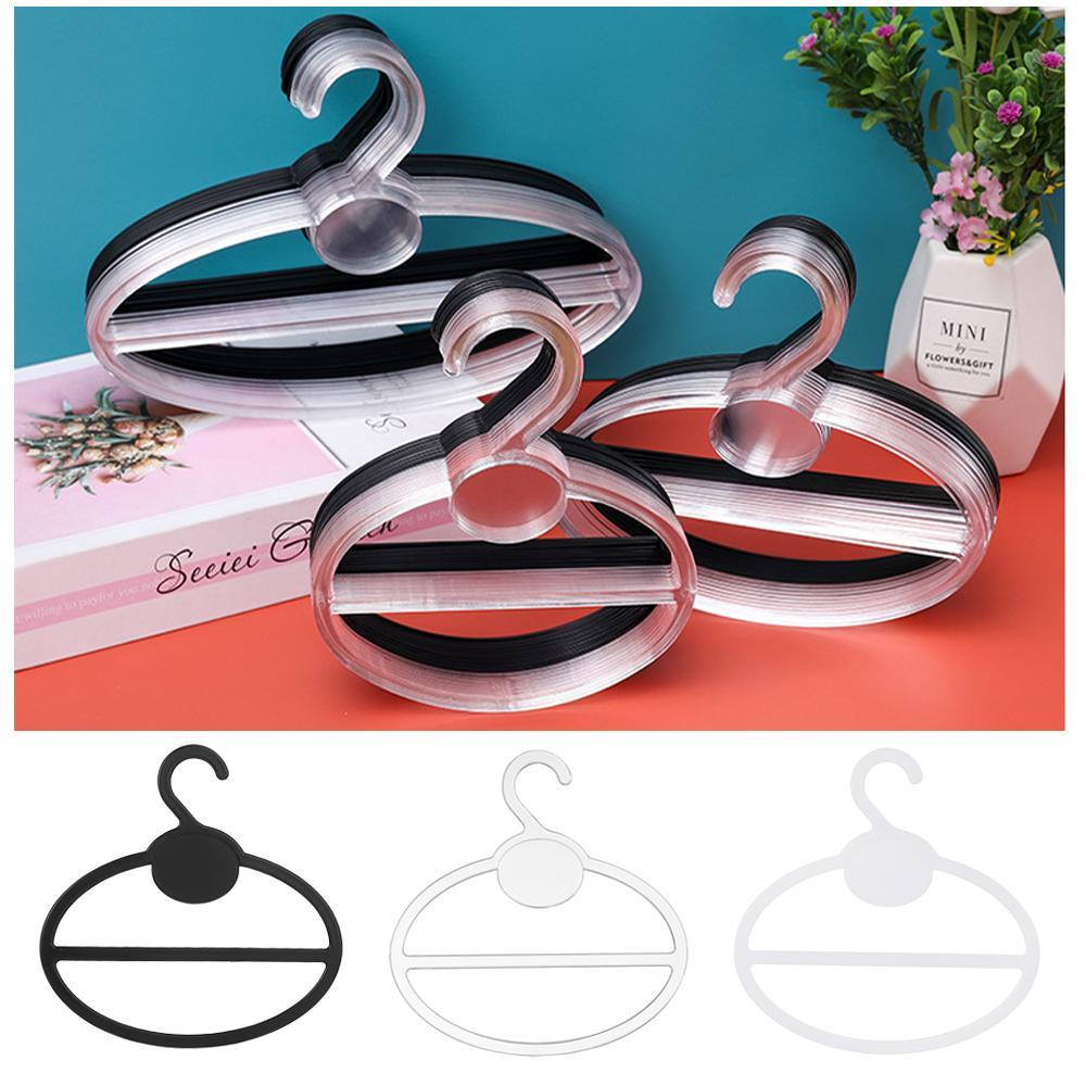 LANSEL Set 20 Móc Treo Khăn Choàng Hình Oval Tiết Kiệm Không Gian