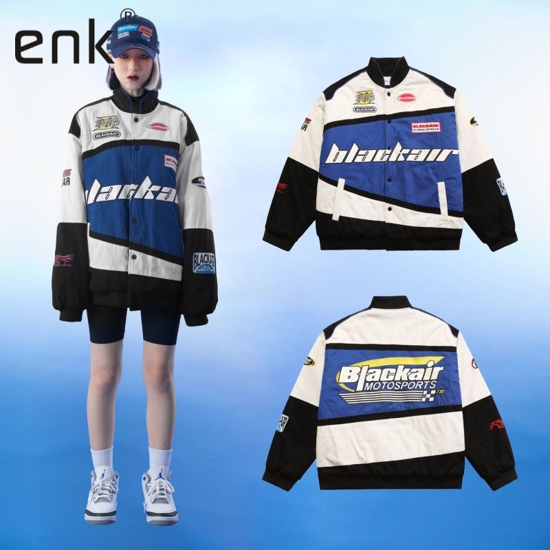 Áo khoác bomber MMIOT dày dặn thêu chữ phong cách hip hop thời trang mùa đông 2023