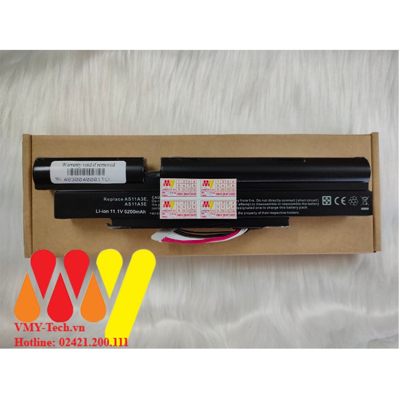 Pin laptop Acer Aspire TimelineX 3830T 4830T 5830T 4830T-6642 4830T-6678 4830TG-6450 4830TG-6808 5830T-6862 NEW 100%