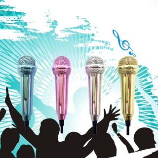 Micro hát Karaoke mini cho điện thoại di động tiện dụng