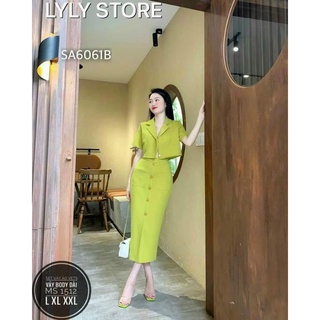 (Bigsize 60-90kg) SET VETS VÁY ÔM